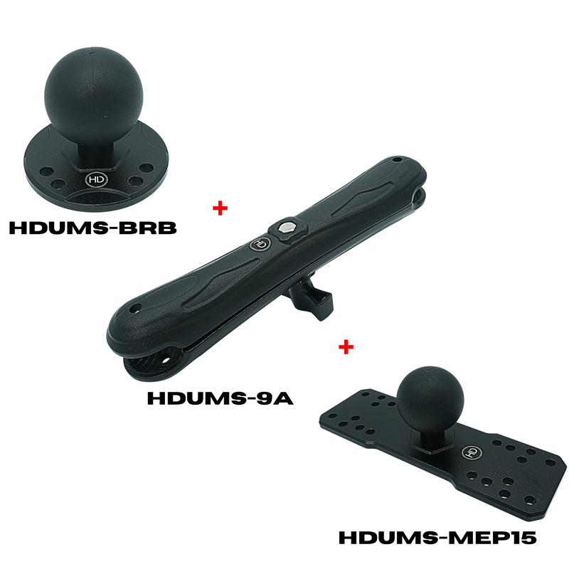 Load image into Gallery viewer, HDI UMS ELECTRONICS MOUNT 9" ARM
