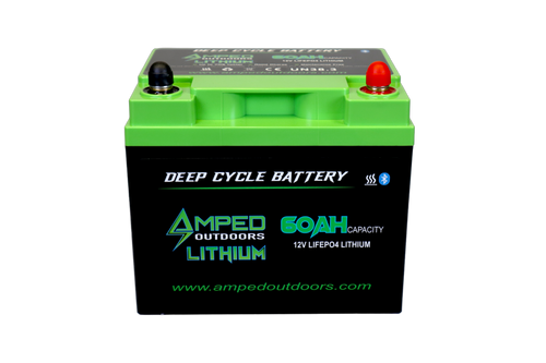 60Ah Lithium Battery (LiFePO4) 12.8V - Bluetooth - Heated