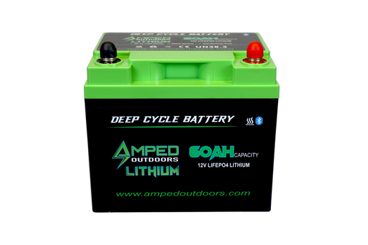 60Ah Lithium Battery (LiFePO4) 12.8V - Bluetooth - Heated