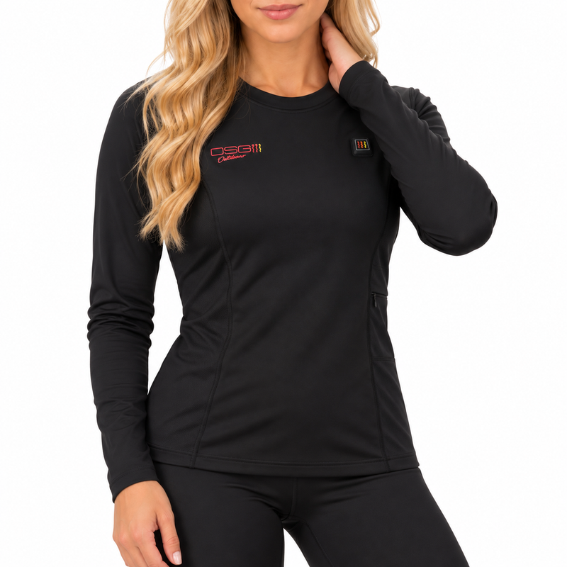 Load image into Gallery viewer, Heated Base Layer Shirt with 5V Power Bank
