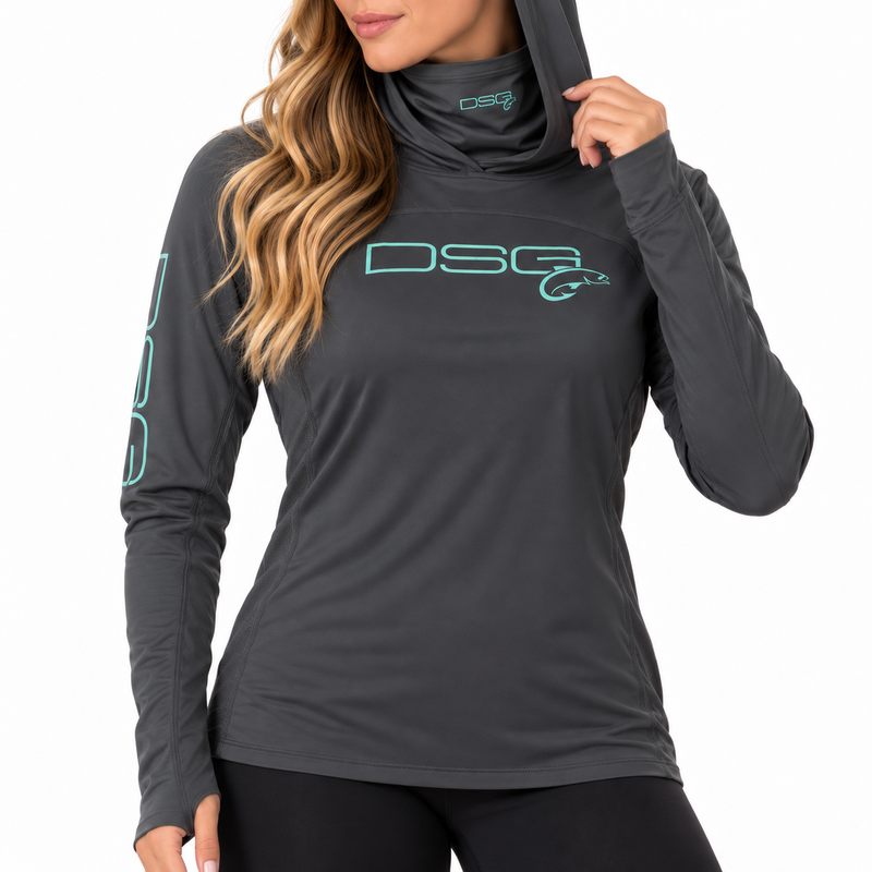 Load image into Gallery viewer, Chloe Hooded Shirt - UPF 50+
