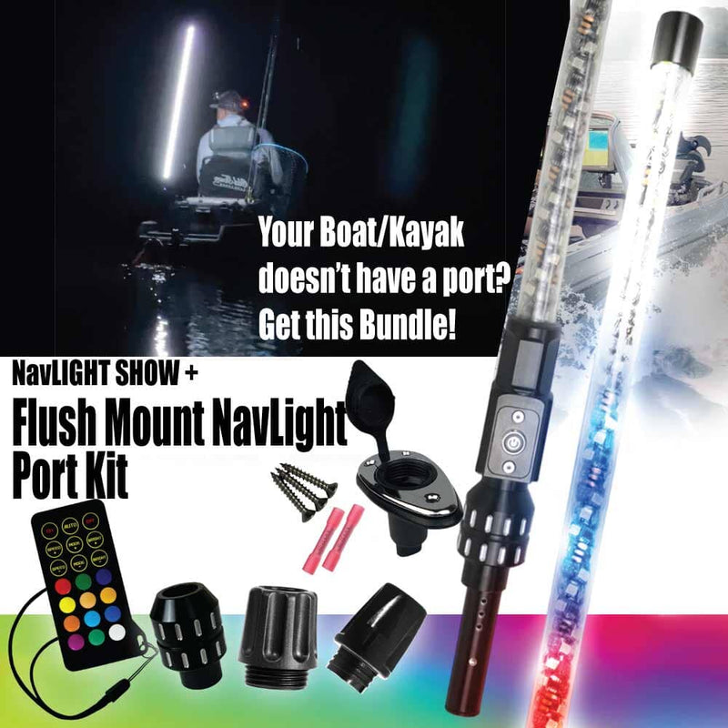 Load image into Gallery viewer, NavLIGHT SHOW 4ft. now with RedWhiteBlue Modes [360/LED]
