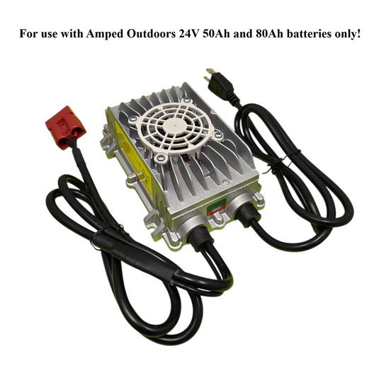 24V 50Ah Trolling Motor Lithium Battery (LiFePO4) - Bluetooth - Heated