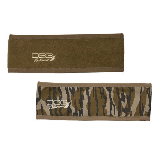 Mossy Oak Bottomland Camo Reversible Fleece Headband