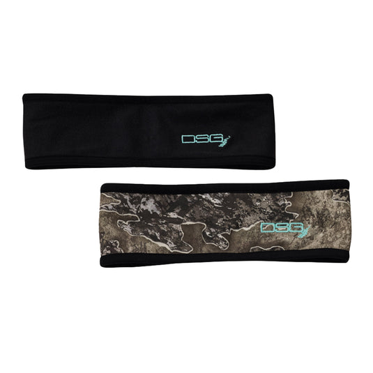 Hunt Reversible Headband - Black and Realtree Excape™