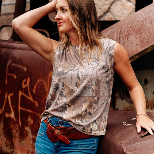 Vintage Camo Muscle Tank