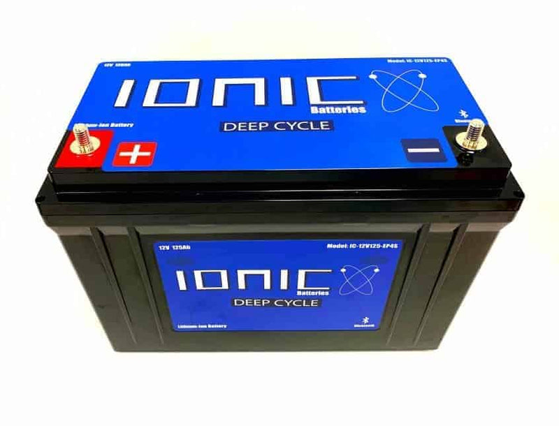 Load image into Gallery viewer, Ionic 12 Volt 100Ah Lithium Deep Cycle Battery
