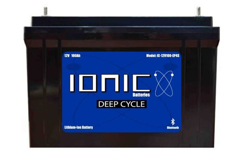 Load image into Gallery viewer, Ionic 12 Volt 100Ah Lithium Deep Cycle Battery
