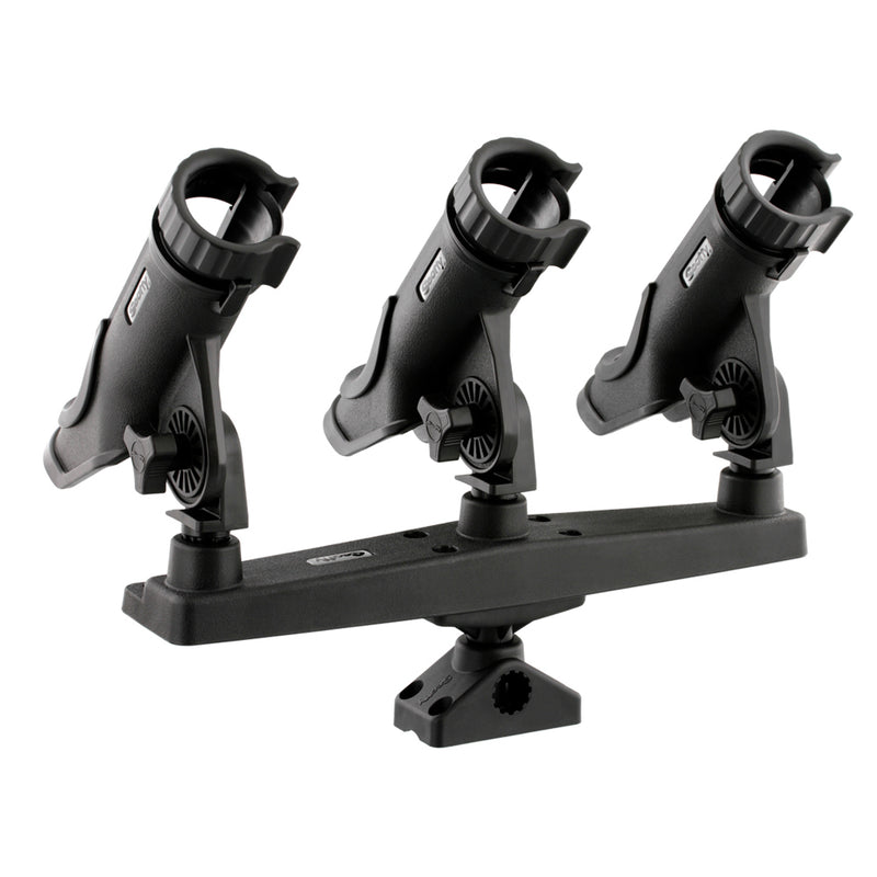 Load image into Gallery viewer, Scotty Triple Rod Holder w/3 230 Power Lock Rod Holders [256]
