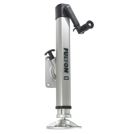 Fulton F2 Trailer Jack Bolt-On 2,000 lbs. Lift Capacity Adjustable Swivel w/Footplate [1413230134]