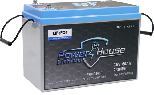 POWERHOUSE LITHIUM 36V 60AH DEEP CYCLE BATTERY