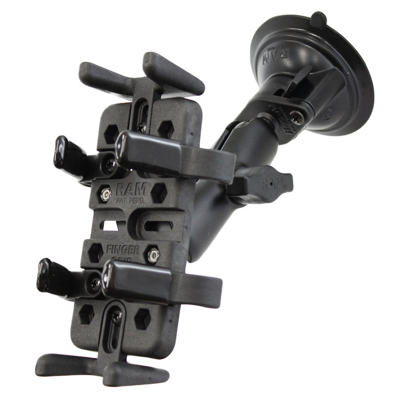 Load image into Gallery viewer, RAM Mount Universal Finger Grip Holder Suction Cup Mount [RAM-B-166-UN4U]
