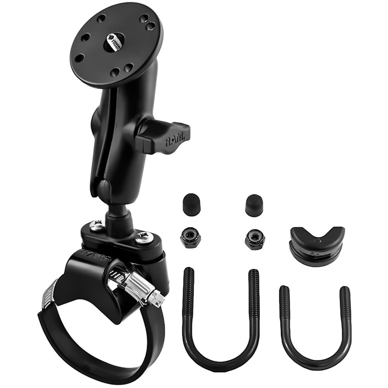 Load image into Gallery viewer, RAM Mount U-Bolt ATV/UTV Strap w/Double Socket Arm and 1/4 -20 Mounting Bolt Base [RAM-B-149Z-2-202A]

