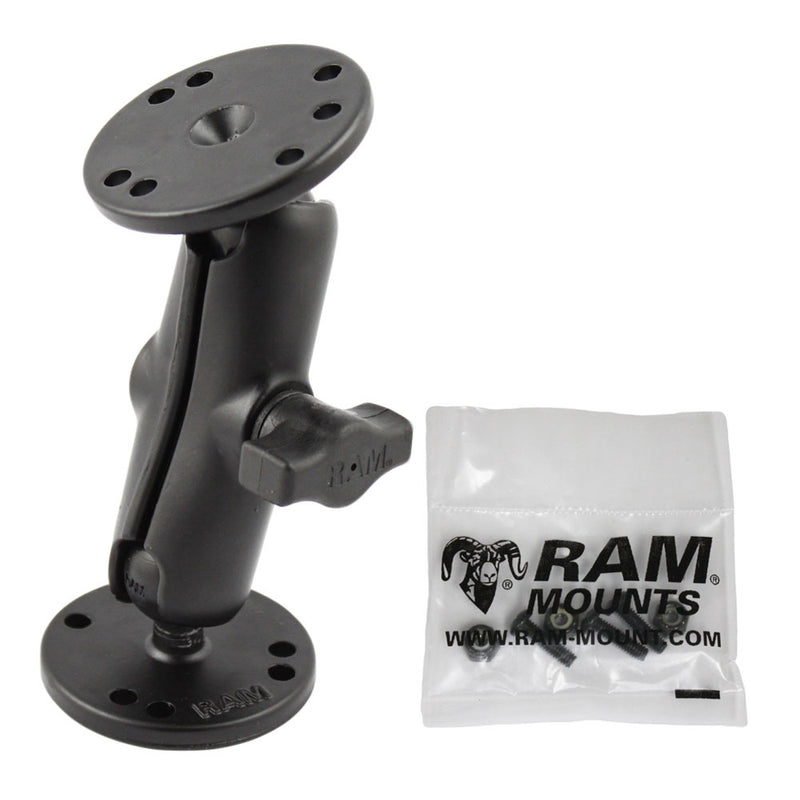 Load image into Gallery viewer, RAM Mount 1&quot; Ball Light Use Surface Mount f/Garmin echo 100, 150, 300c [RAM-B-101-G4]
