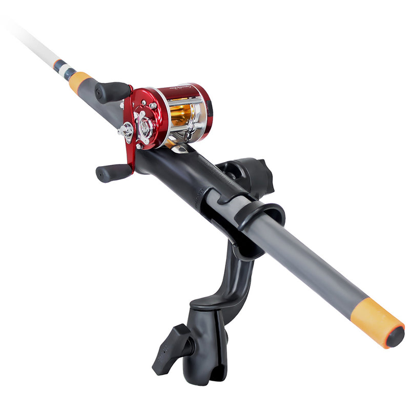 Load image into Gallery viewer, RAM Tube Jr. Fishing Rod Holder with RAM-ROD Revolution Ratchet/Socket System (Base NOT Included) [RAP-390-RB-NBU]
