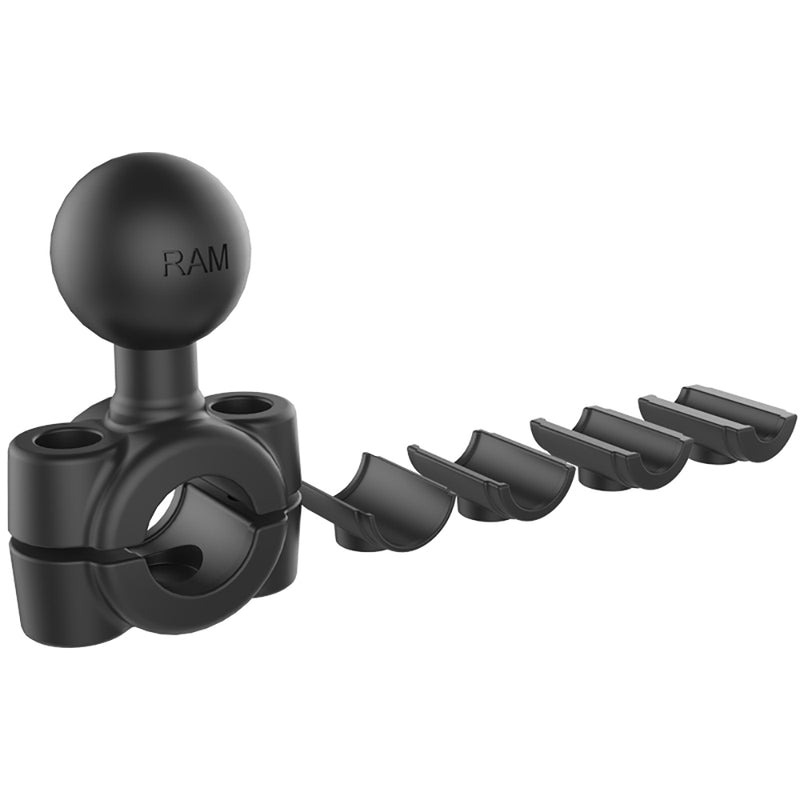 Load image into Gallery viewer, RAM Mount Torque 3/8&quot; - 5/8&quot; Diameter Mini Rail Base w/1&quot; Ball [RAM-B-408-37-62U]
