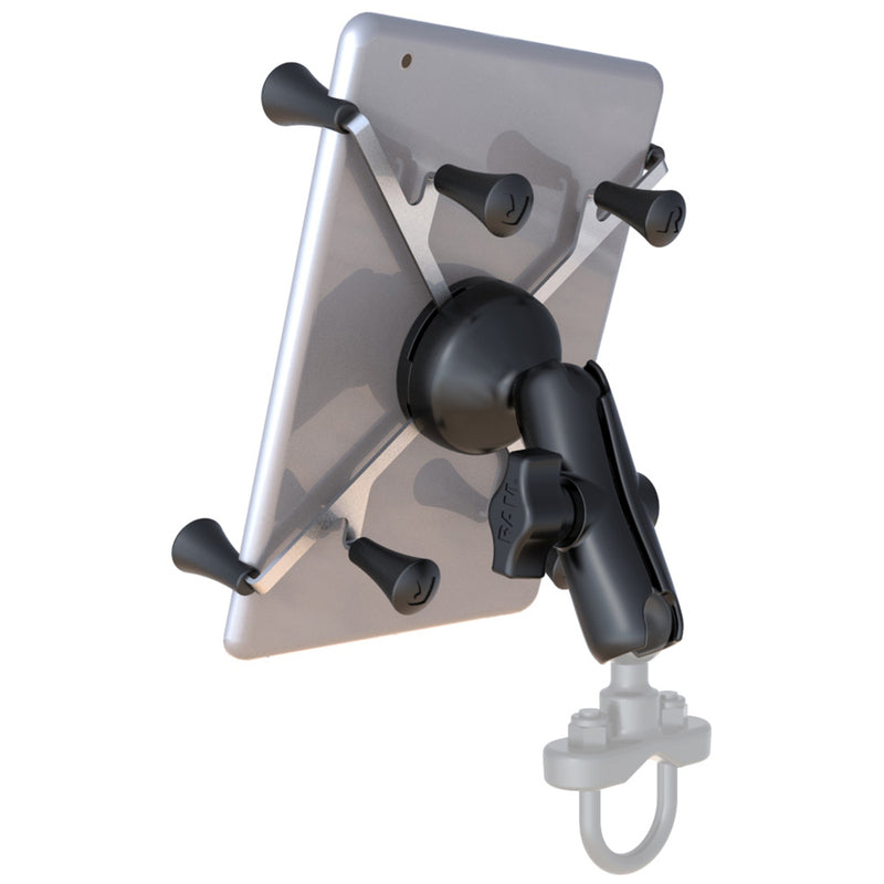 Load image into Gallery viewer, RAM Mount Universal X-Grip Cradle with 1&quot; Ball &amp; STANDARD Length Double Socket Arm f/7&quot; Tablets [RAM-HOL-UN8B-201U]
