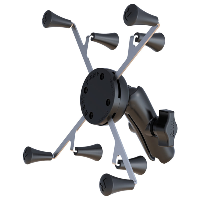 Load image into Gallery viewer, RAM Mount Universal X-Grip Cradle with 1&quot; Ball &amp; STANDARD Length Double Socket Arm f/7&quot; Tablets [RAM-HOL-UN8B-201U]
