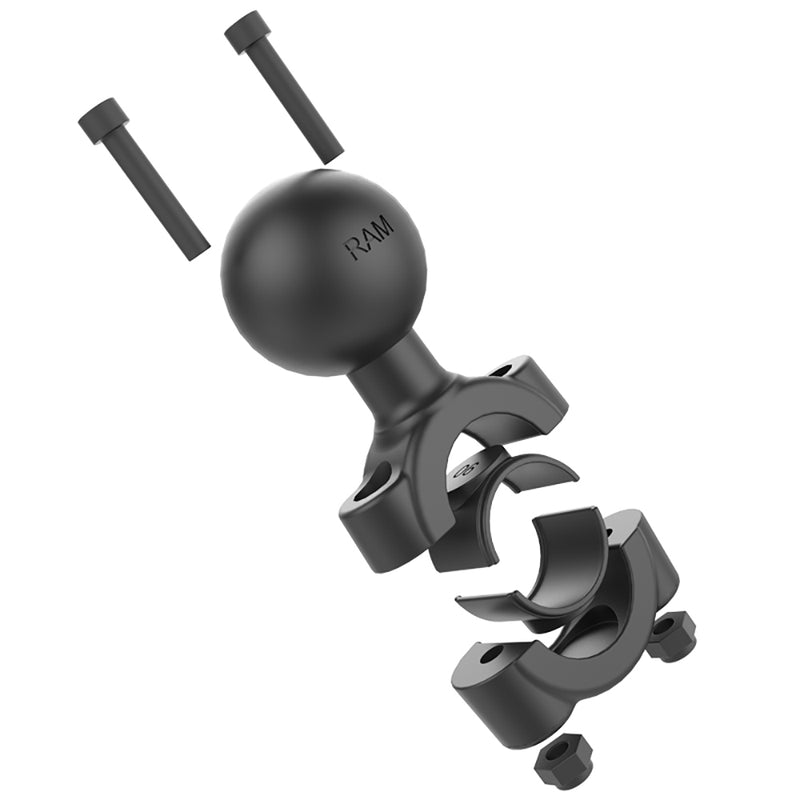 Load image into Gallery viewer, RAM Mount Torque 3/4&quot; - 1&quot; Diameter Handlebar/Rail Base with C Size 1.5&quot; Ball [RAM-408-75-1U]
