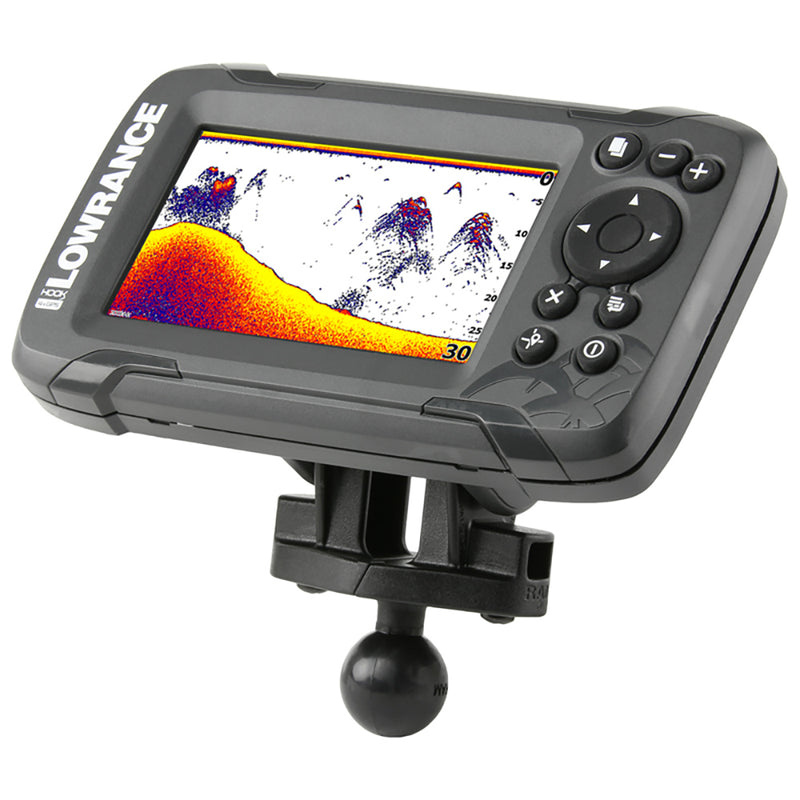 Load image into Gallery viewer, RAM Mount B Size 1&quot; Fishfinder Ball Adapter for the Lowrance Hook2 Series [RAM-B-202-LO12]
