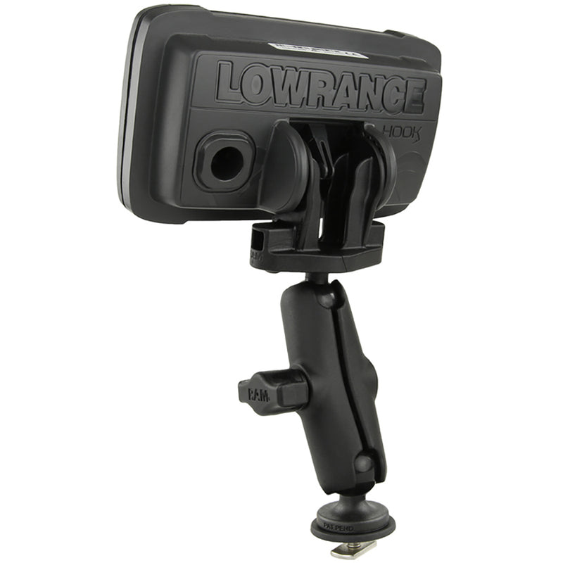 Load image into Gallery viewer, RAM Mount Fishfinder Mount f/Lowrance Hook2Series - 1&quot; Track Mount [RAM-B-LO12-354-TRA1]
