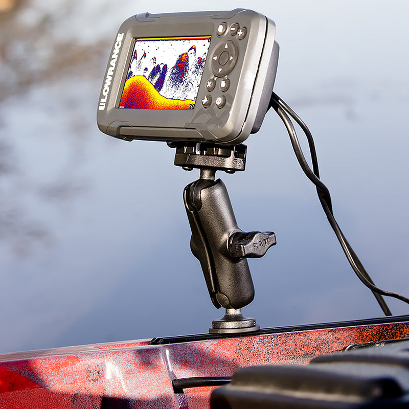 Load image into Gallery viewer, RAM Mount Fishfinder Mount f/Lowrance Hook2Series - 1&quot; Track Mount [RAM-B-LO12-354-TRA1]
