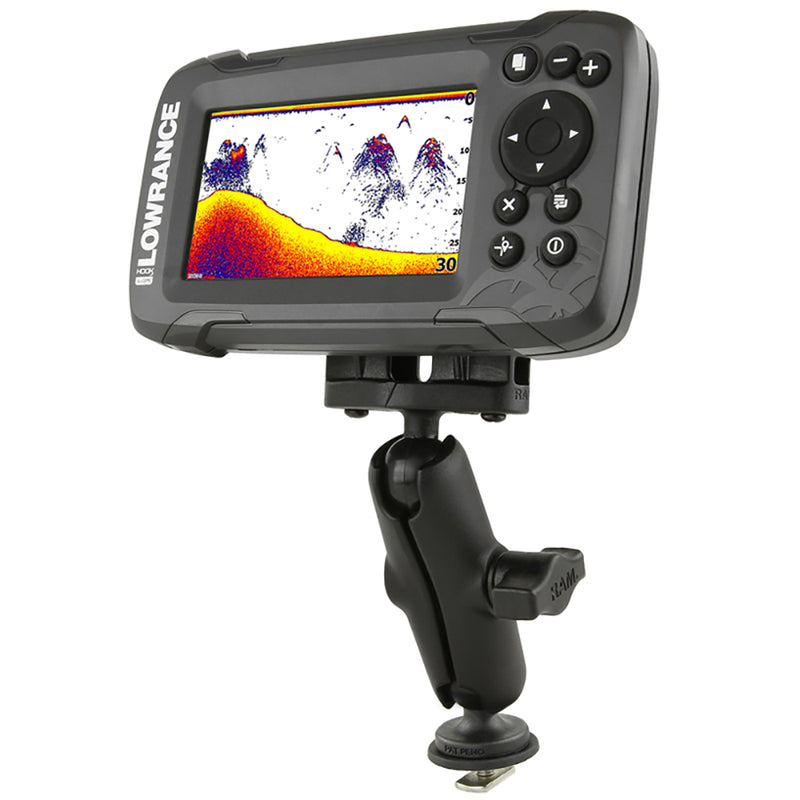 Load image into Gallery viewer, RAM Mount Fishfinder Mount f/Lowrance Hook2Series - 1&quot; Track Mount [RAM-B-LO12-354-TRA1]
