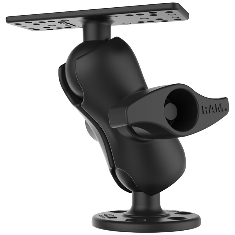 Load image into Gallery viewer, Ram Mount Universal D Size Ball Mount with Short Arm for 9&quot;-12&quot; Fishfinders and Chartplotters [RAM-D-115-C]
