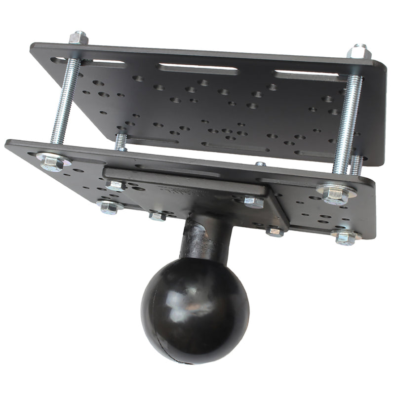 Load image into Gallery viewer, RAM Mount Forklift Overhead Guard Plate w/E Size 3.38&quot; Ball [RAM-335-E-246]
