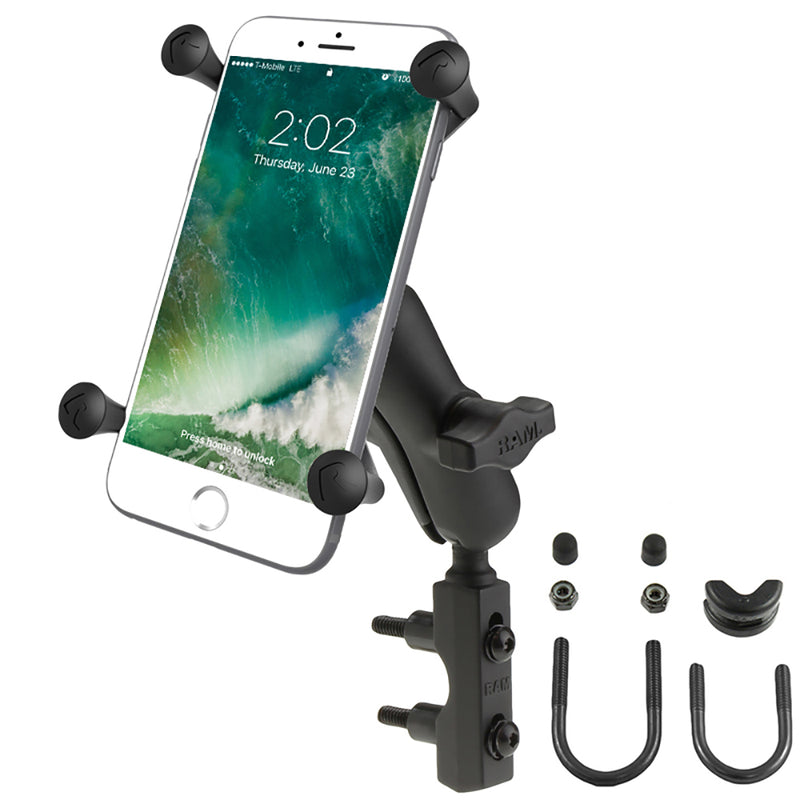 Load image into Gallery viewer, RAM Mount X-Grip Large Phone Mount w/Brake/Clutch Reservoir Base [RAM-B-174-UN10]

