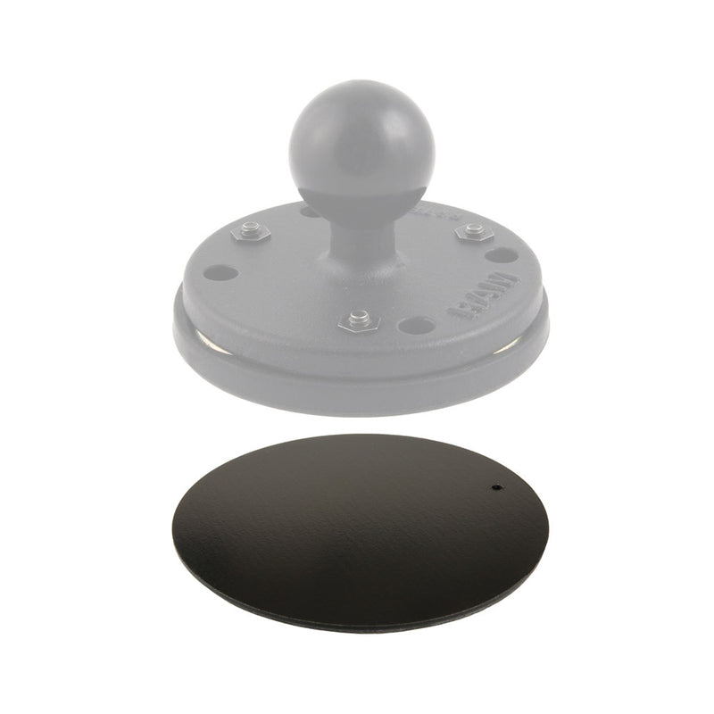 Load image into Gallery viewer, RAM Mount Steel Adhesive Plate Adapter f/Magnetic Mounts [RAM-343-PU]
