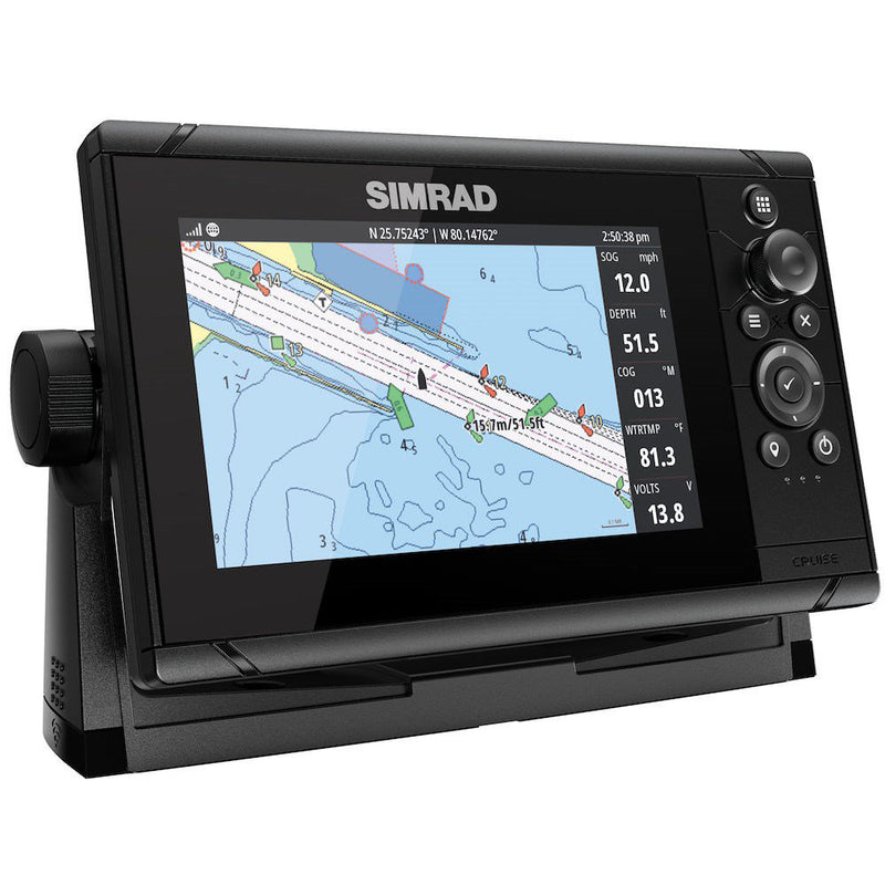 Load image into Gallery viewer, Simrad Cruise 7 US Coastal w/83/200 Transom Mount Transducer [000-14996-001]
