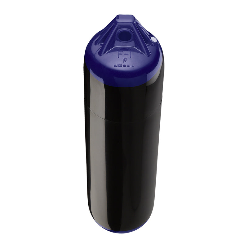 Load image into Gallery viewer, Polyform F-1 Twin Eye Fender 6&quot; x 24&quot; - Black [F-1-BLACK]
