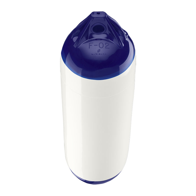 Load image into Gallery viewer, Polyform F-02 Twin Eye Fender 7.5&quot; x 26&quot; - White [F-02-WHITE]
