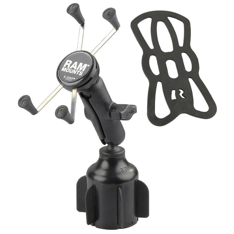 Load image into Gallery viewer, RAM Mount RAM X-Grip Large Phone Mount w/RAM Stubby Cup Holder Base [RAP-B-299-4-UN10U]
