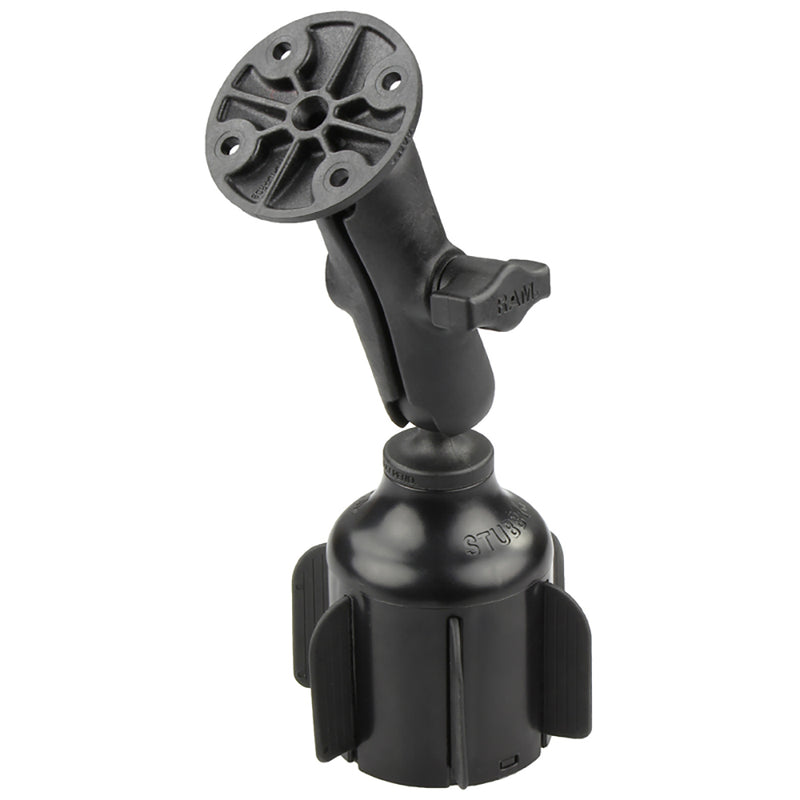 Load image into Gallery viewer, RAM Mount RAM Stubby Cup Holder Mount w/Round Plate [RAP-B-299-4-202U]
