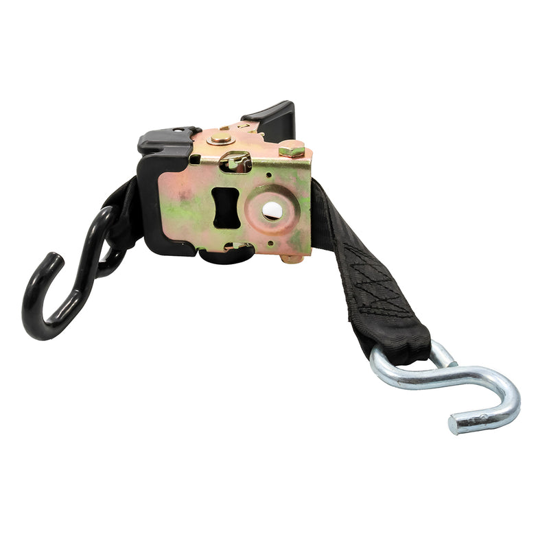 Load image into Gallery viewer, Camco Retractable Tie Down Straps - 2&quot; Width 6 Dual Hooks [50031]
