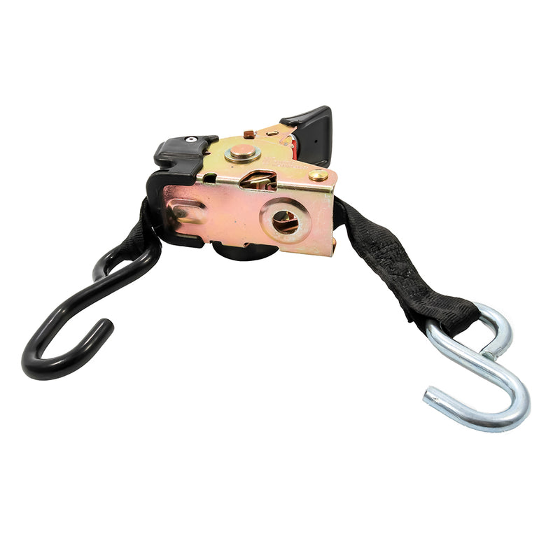 Load image into Gallery viewer, Camco Retractable Tie Down Straps - 1&quot; Width 6 Dual Hooks [50033]
