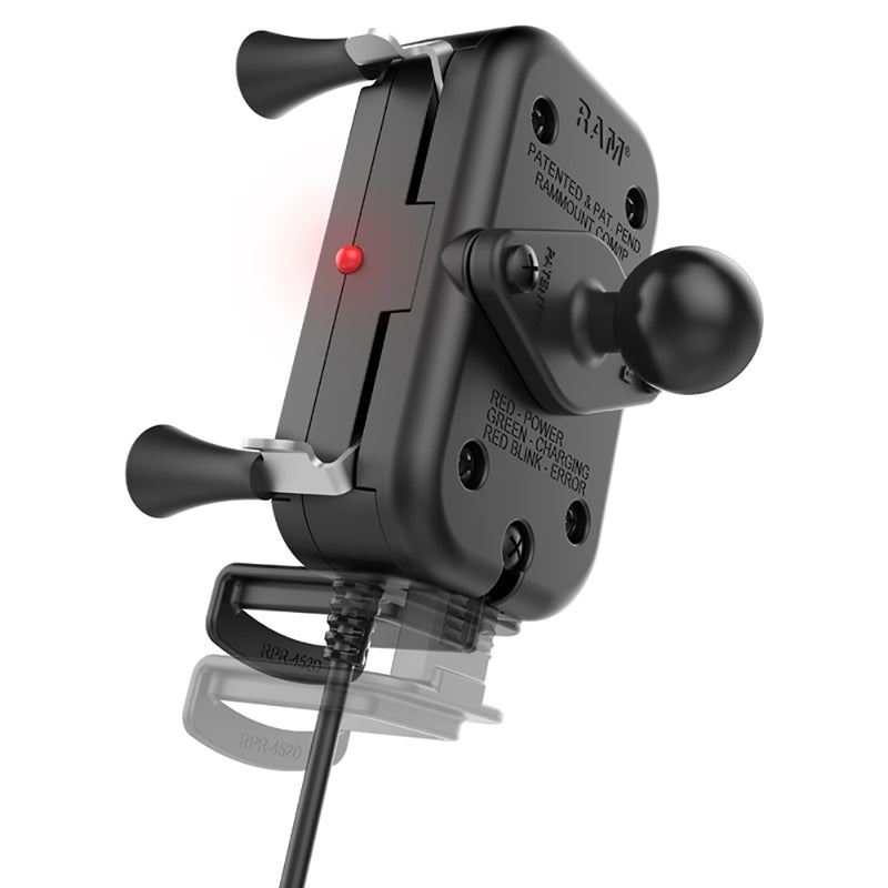 Load image into Gallery viewer, RAM Mount Tough-Charge Waterproof Wireless Charging Holder w/Charger [RAM-HOL-UN12WB-V7M]
