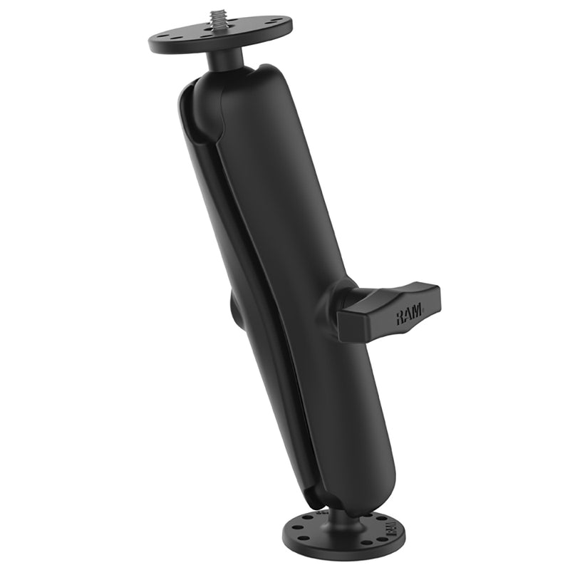 Load image into Gallery viewer, RAM Mount RAM Double Ball Mount w/1/4&quot;-20 Male Thread - Long Arm [RAM-101AU-D]
