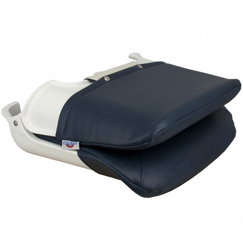 Load image into Gallery viewer, Springfield Skipper Standard Seat Fold Down - White/Blue [1061016]
