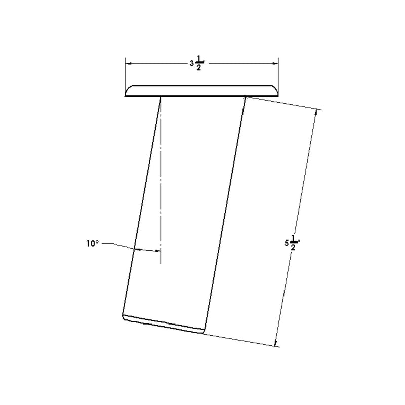 Load image into Gallery viewer, TACO Flush Mount Rod Holder 10 - Deluxe Anodized Finish [F31-0702BXY]
