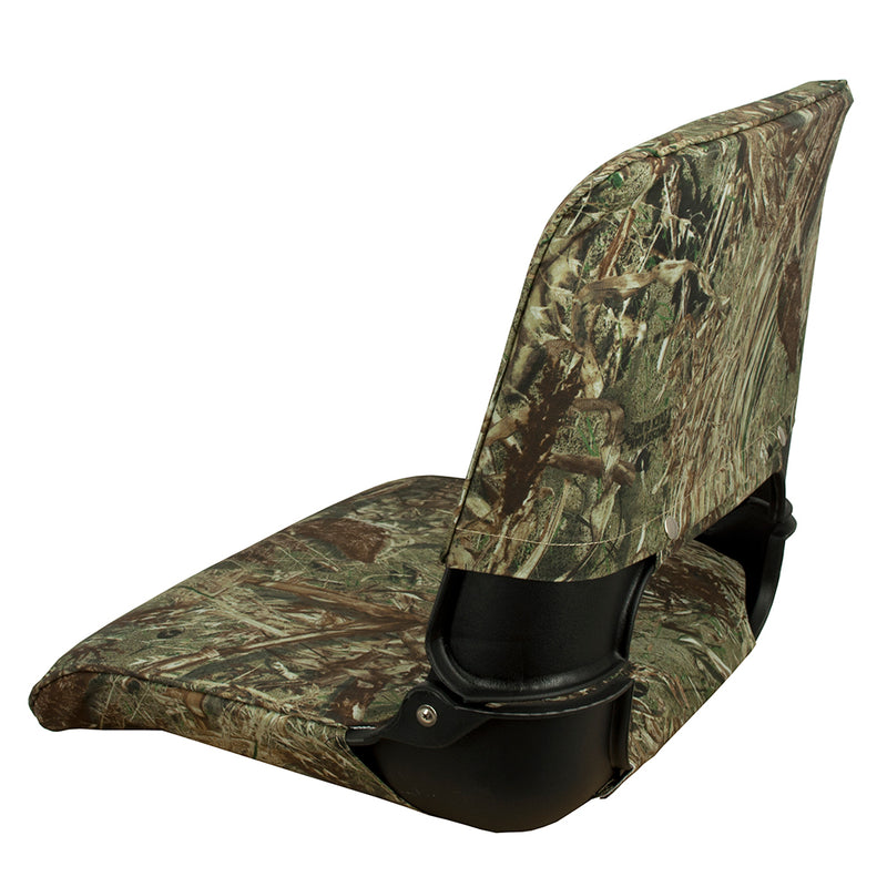 Load image into Gallery viewer, Springfield Skipper Premiun Folding Seat - Mossy Oak Duck Blind w/Black Shell [1061021]
