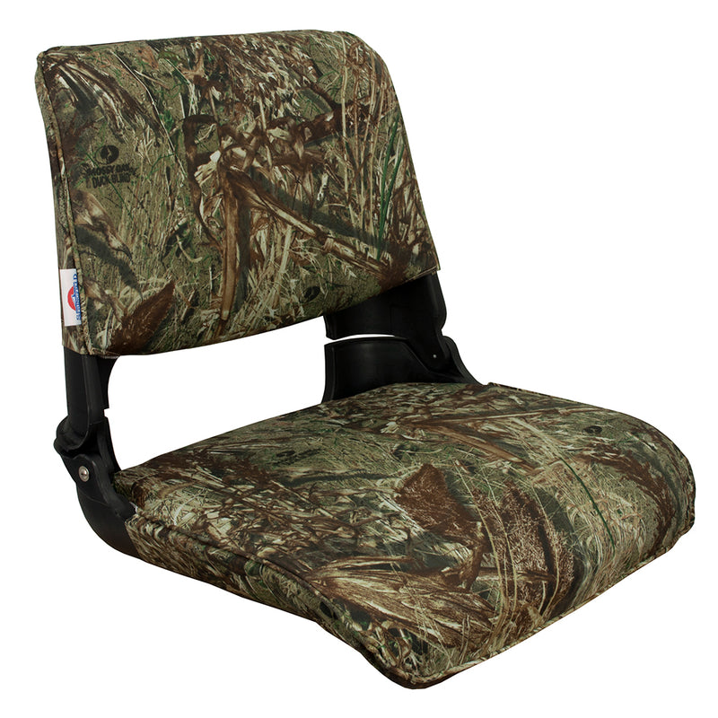 Load image into Gallery viewer, Springfield Skipper Premiun Folding Seat - Mossy Oak Duck Blind w/Black Shell [1061021]
