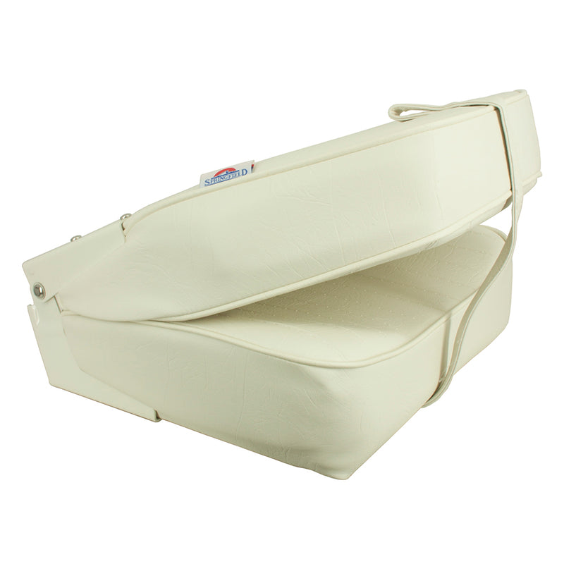 Load image into Gallery viewer, Springfield High Back Folding Seat - White [1040649]
