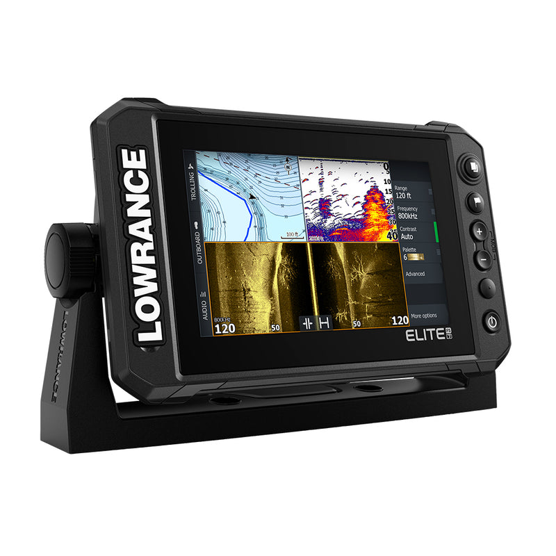 Load image into Gallery viewer, Lowrance Elite FS 7 Chartplotter/Fishfinder w/Active Imaging 3-in-1 Transom Mount Transducer [000-15688-001]
