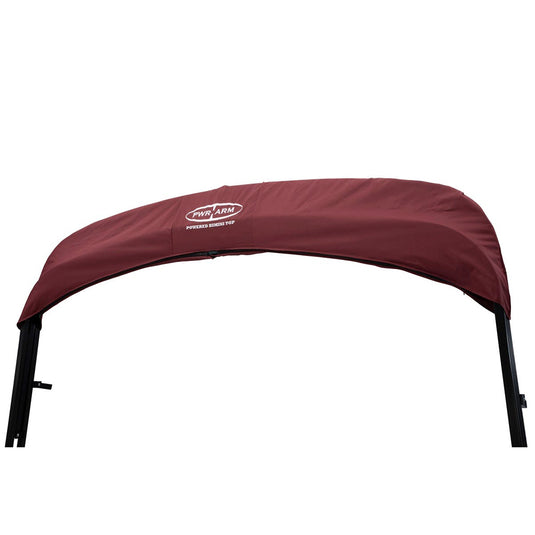 SureShade Power Bimini - Black Anodized Frame - Burgandy Fabric [2020000306]