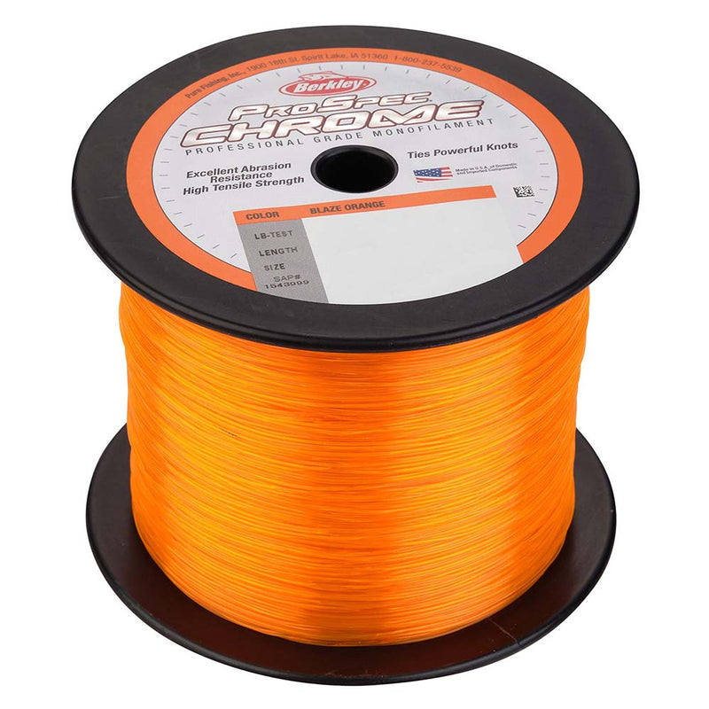 Load image into Gallery viewer, Berkley ProSpec Chrome Blaze Orange Monofilament - 130 lb - 2000 yds - PSC5B130-80 [1544016]
