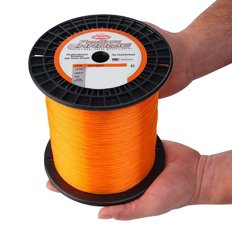 Load image into Gallery viewer, Berkley ProSpec Chrome Blaze Orange Monofilament - 60 lb - 3000 yds - PSC3B60-80 [1544007]
