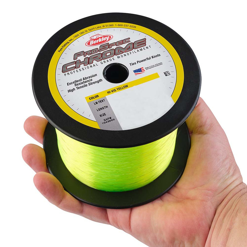 Load image into Gallery viewer, Berkley ProSpec Chrome Hi-Vis Yellow Monofilament - 60 lb - 1000 yds - PSC1B60-HVY [1543669]
